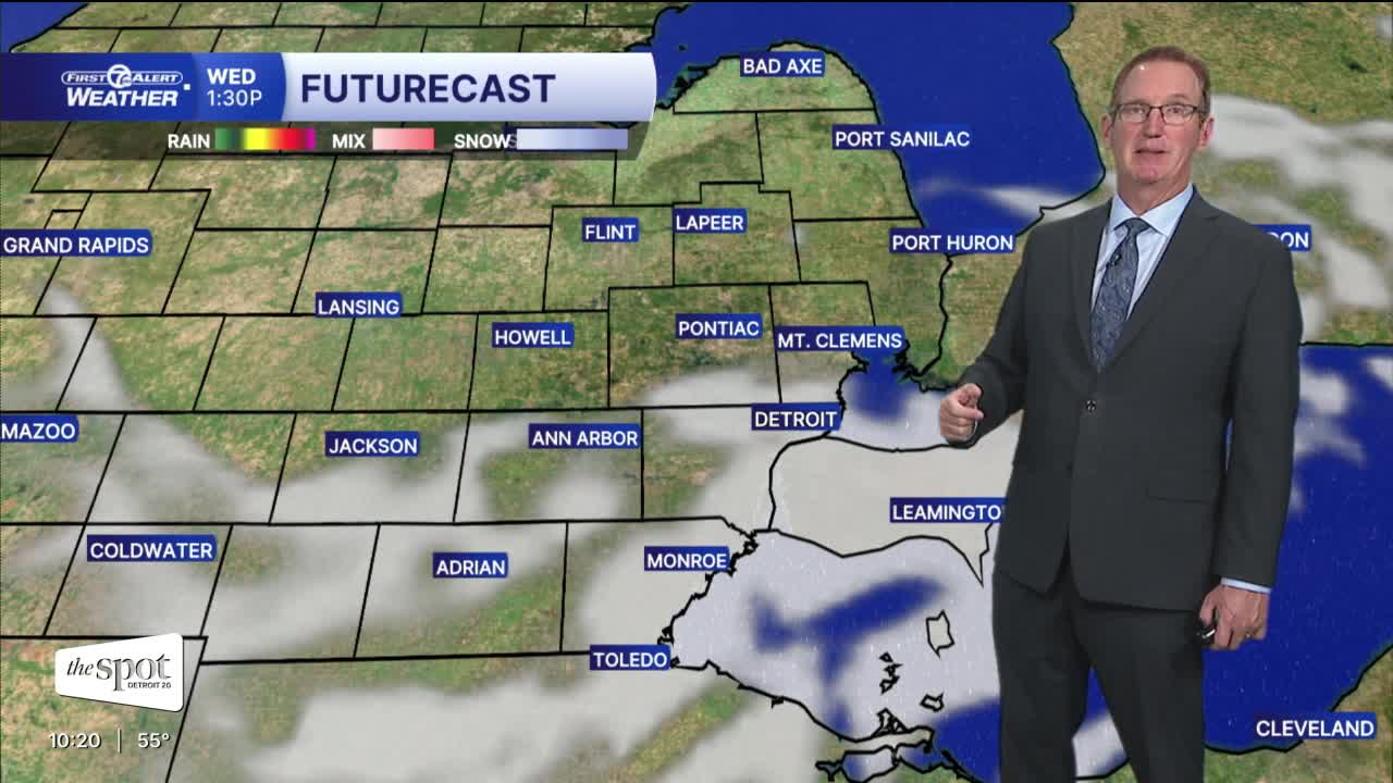 Cooler on Tuesday