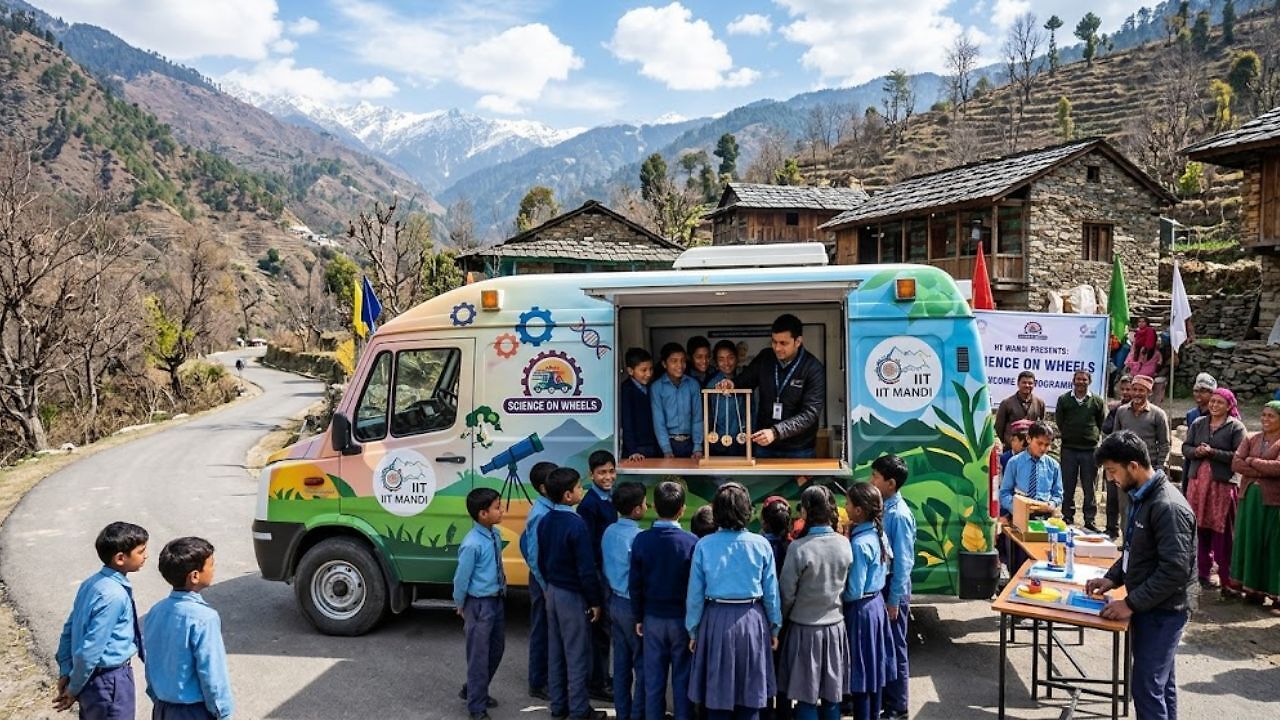 IIT Mandi launches ‘Science on Wheels’ programme in Himachal Pradesh
