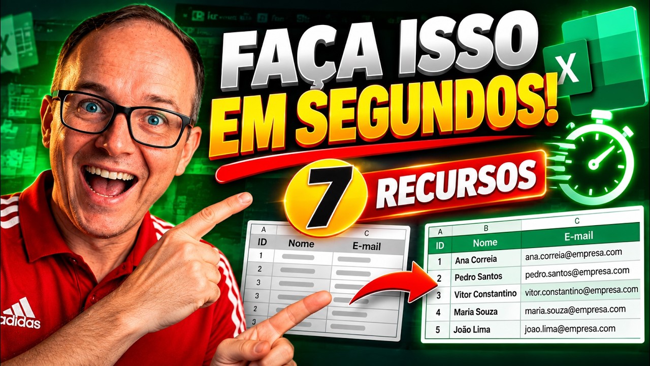7 recursos do Excel que ajudam a economizar tempo no trabalho