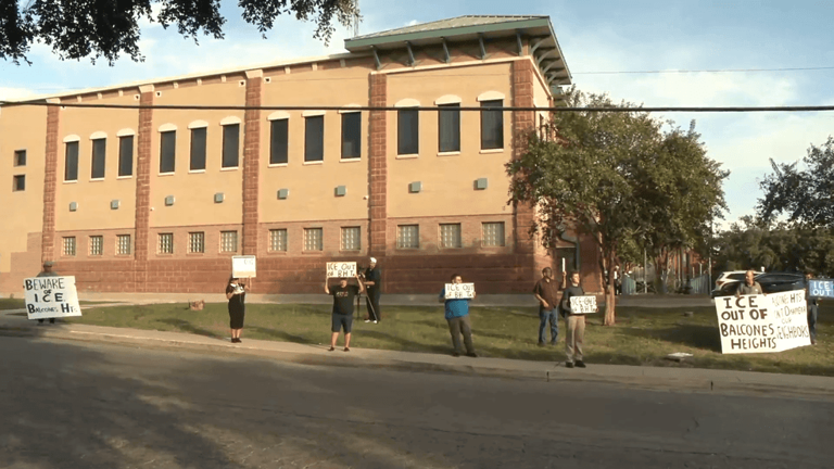 Residents urge Balcones Heights to cancel local police contract with ICE