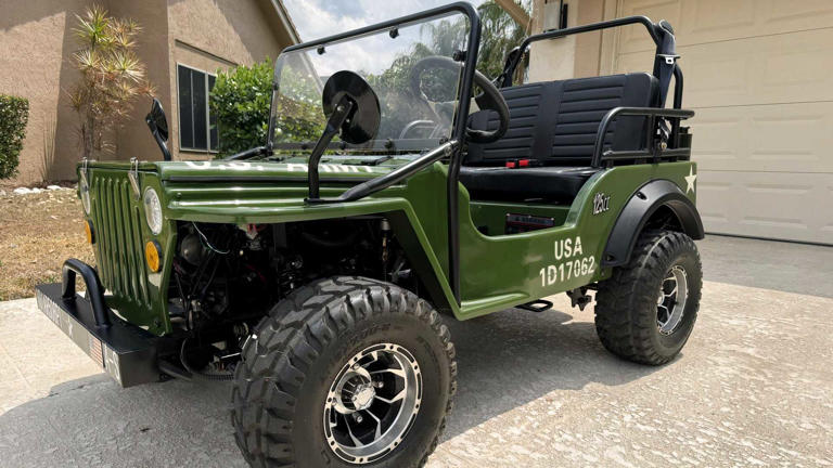 This Jeep go-kart can off-road like the real thing and costs just $2,000