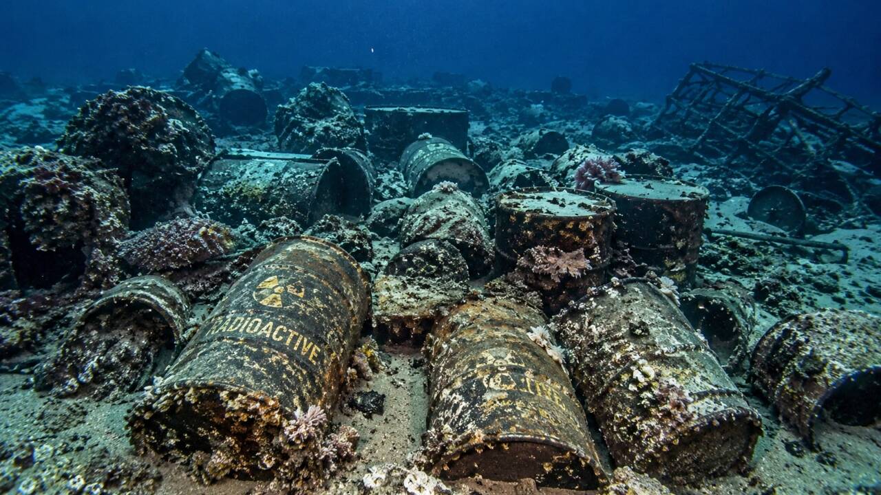 Deep-sea waste barrels leak: French team finds damaged containers ...