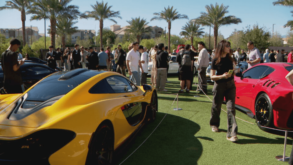 Rare luxury cars brought car lovers, enthusiasts to Durango Casino