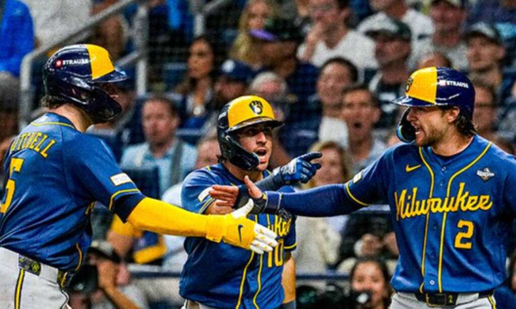 The Brewers crushed the Rays in Game 3