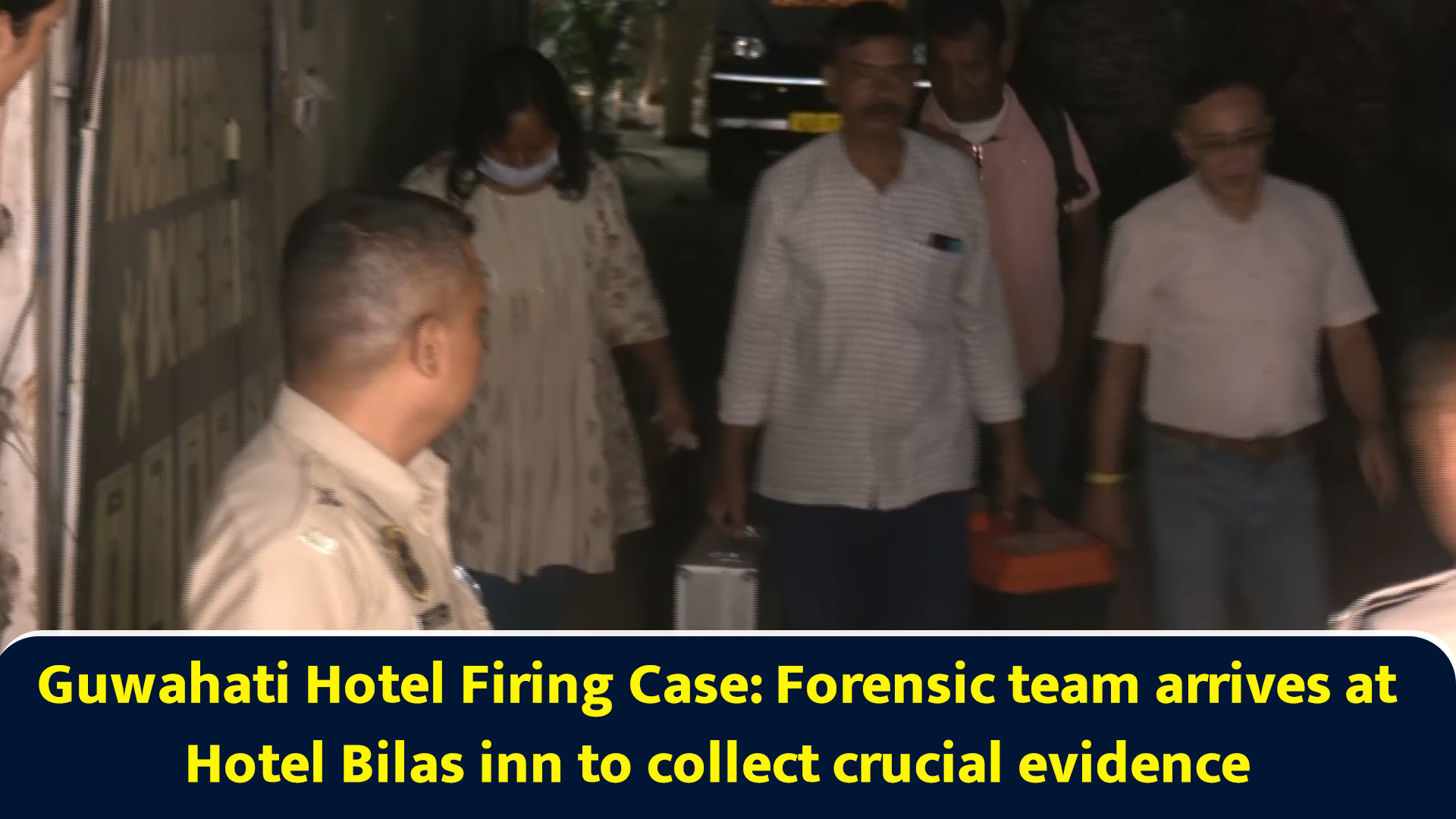 Guwahati hotel firing case: Forensic team arrives at Hotel Bilas Inn to ...