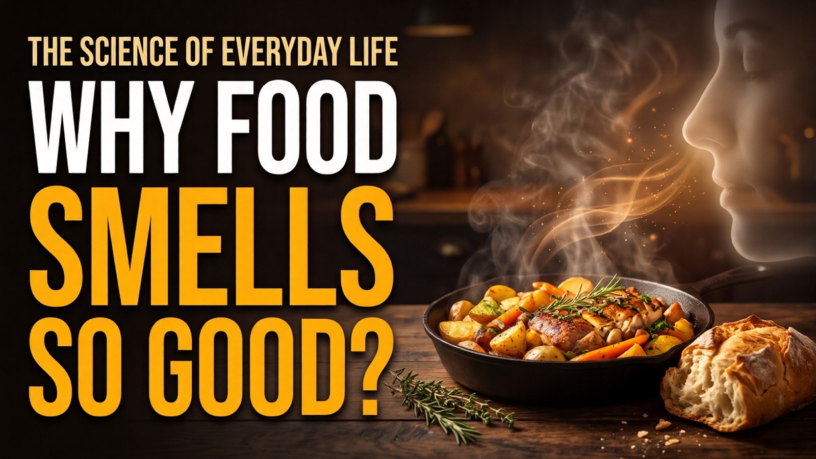 Understanding the aroma of delicious food