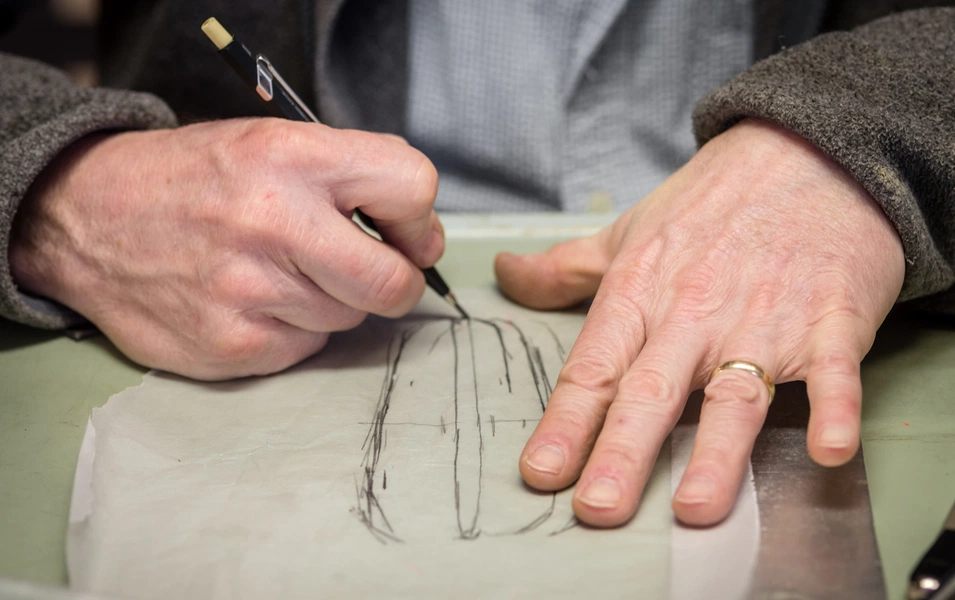 From doodle to design with stick figure art