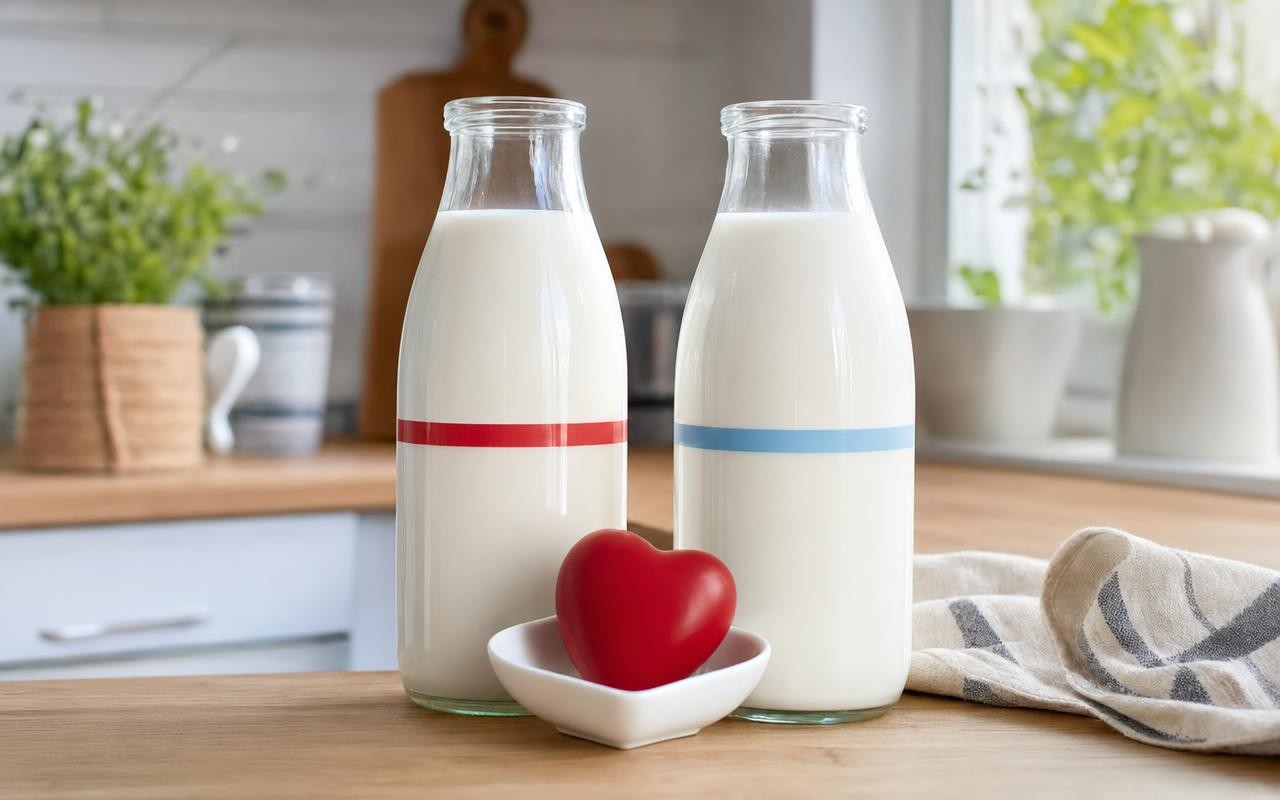 Lait entier ou lait demi-écrémé : une étude révèle lequel est le ...
