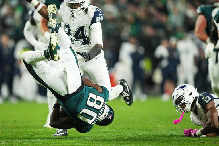 APTOPIX Cowboys Eagles Fútbol americano