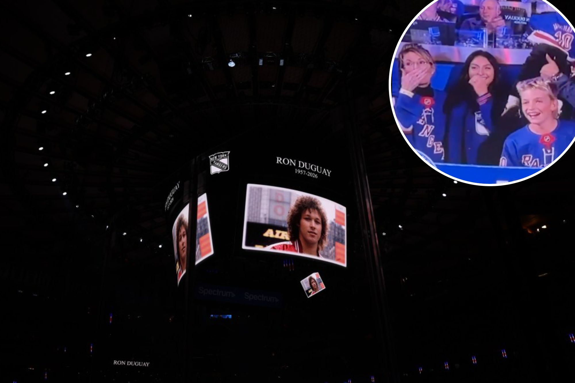 Sarah Palin brought to tears by Rangers’ Ron Duguay tributes at the Garden