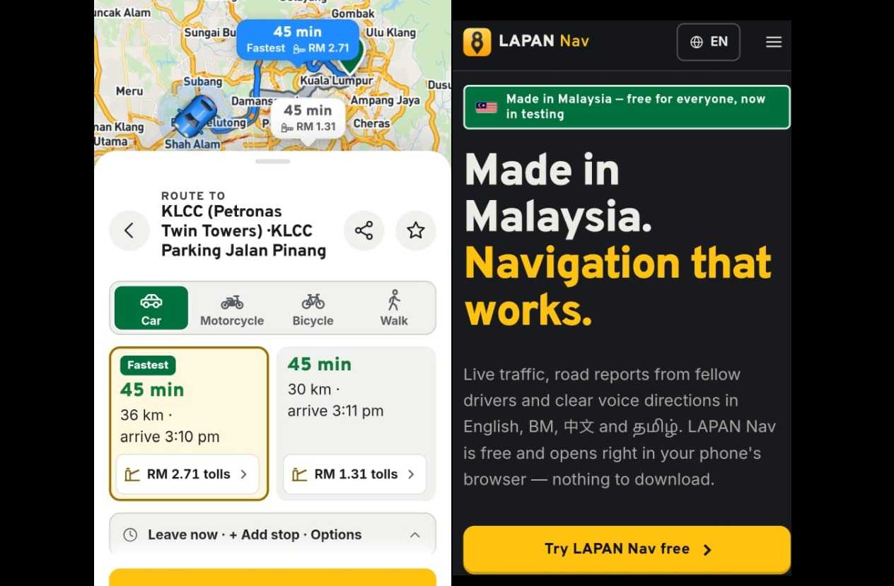 Switching out Waze but let down by government’s TuJu? Try this