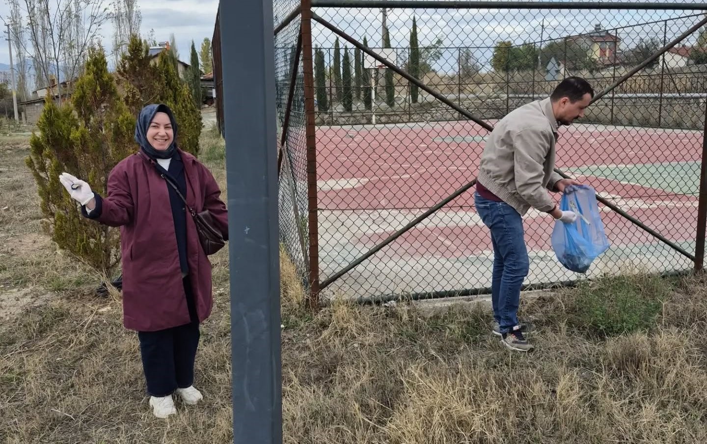 Hisarcık’ta MYO’dan çevre temizliği etkinliği