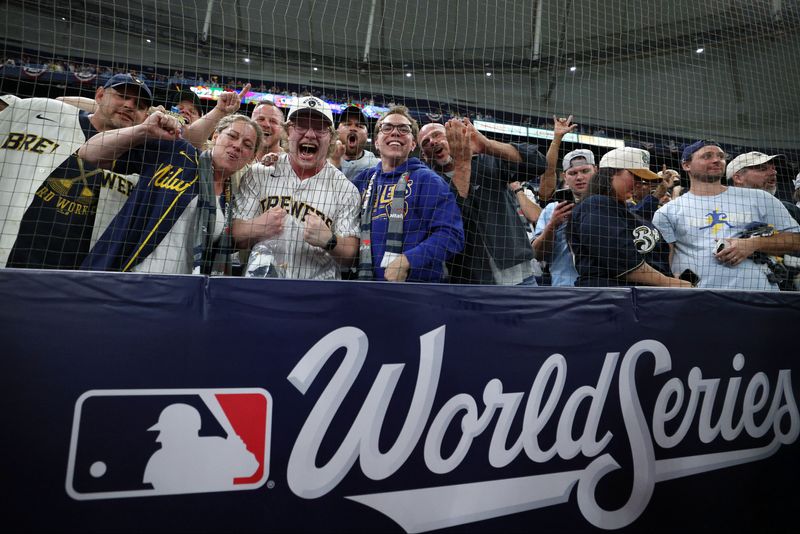 World Series notebook: Brewers fans take over Tropicana Field
