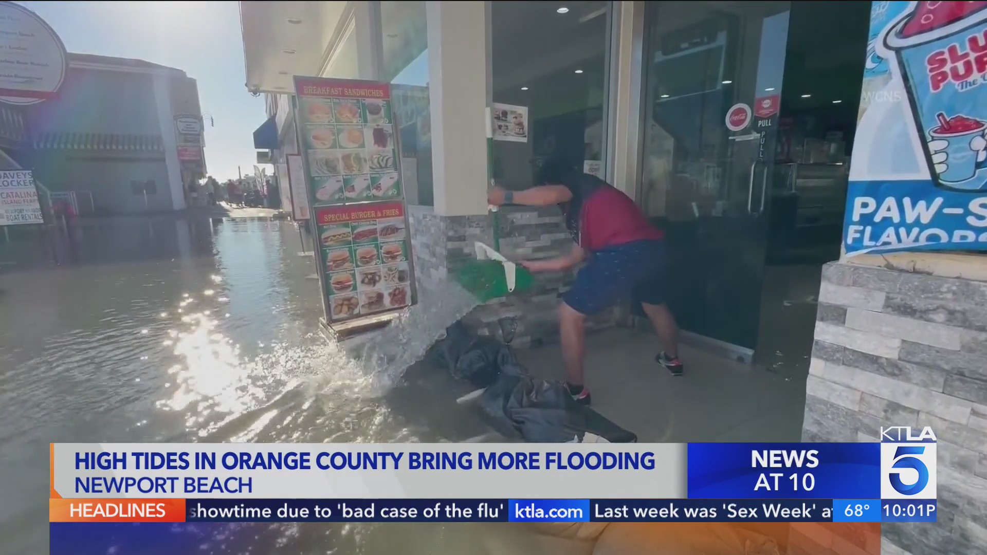 High tides in Orange County bring more flooding