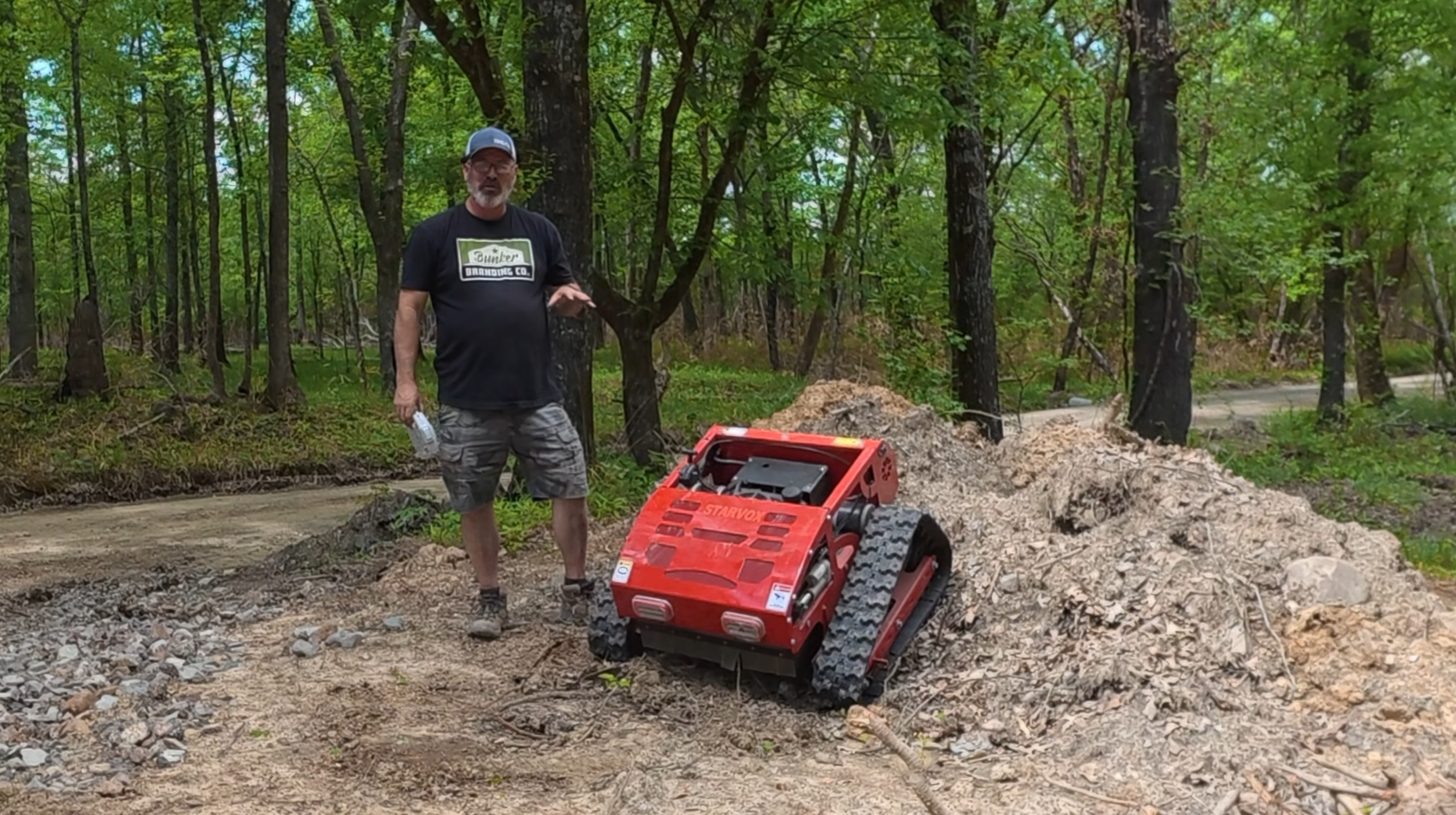 Using remote-controlled mowers for demanding lawn work