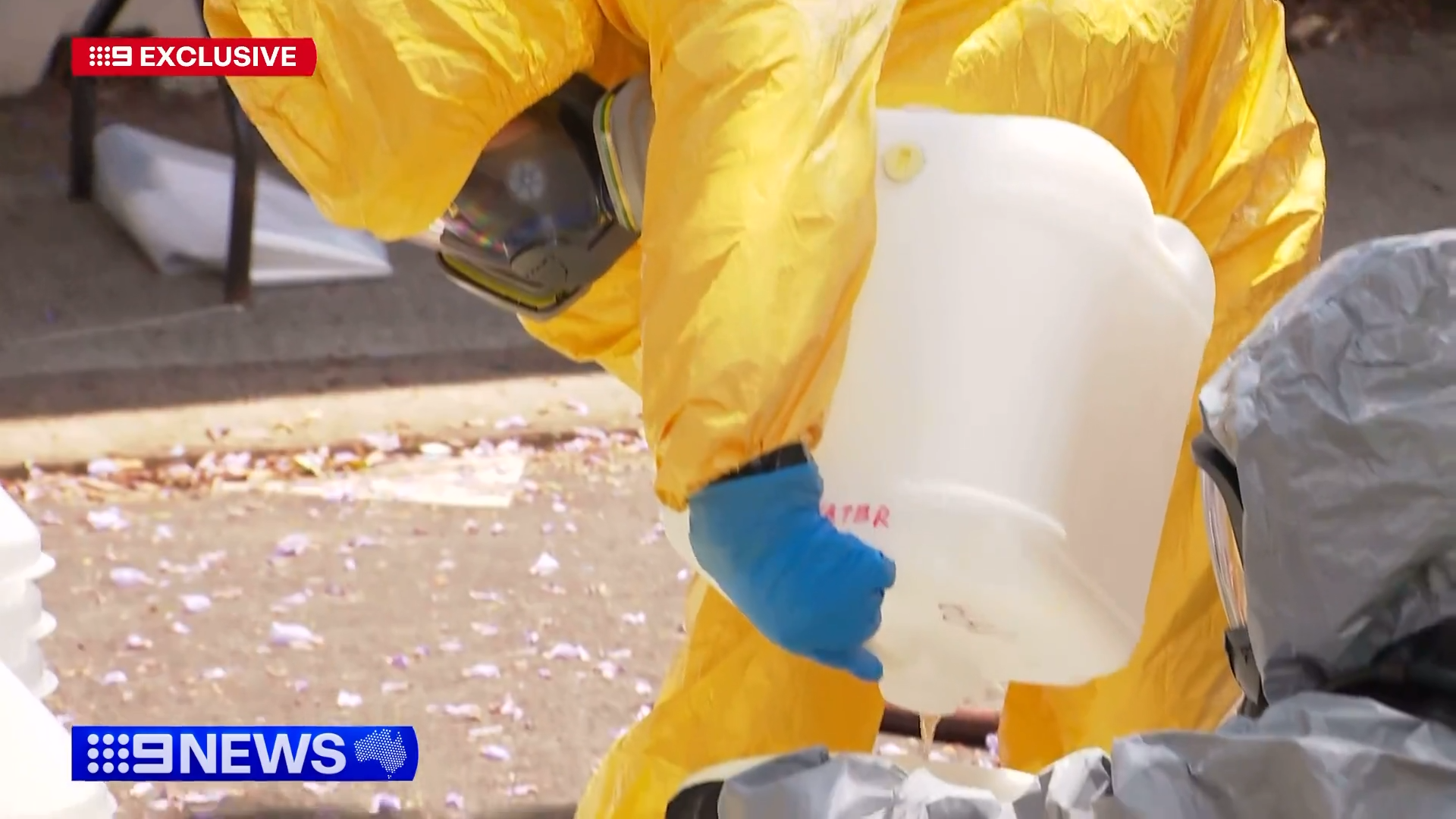 Two men arrested after drug lab uncovered metres away from school
