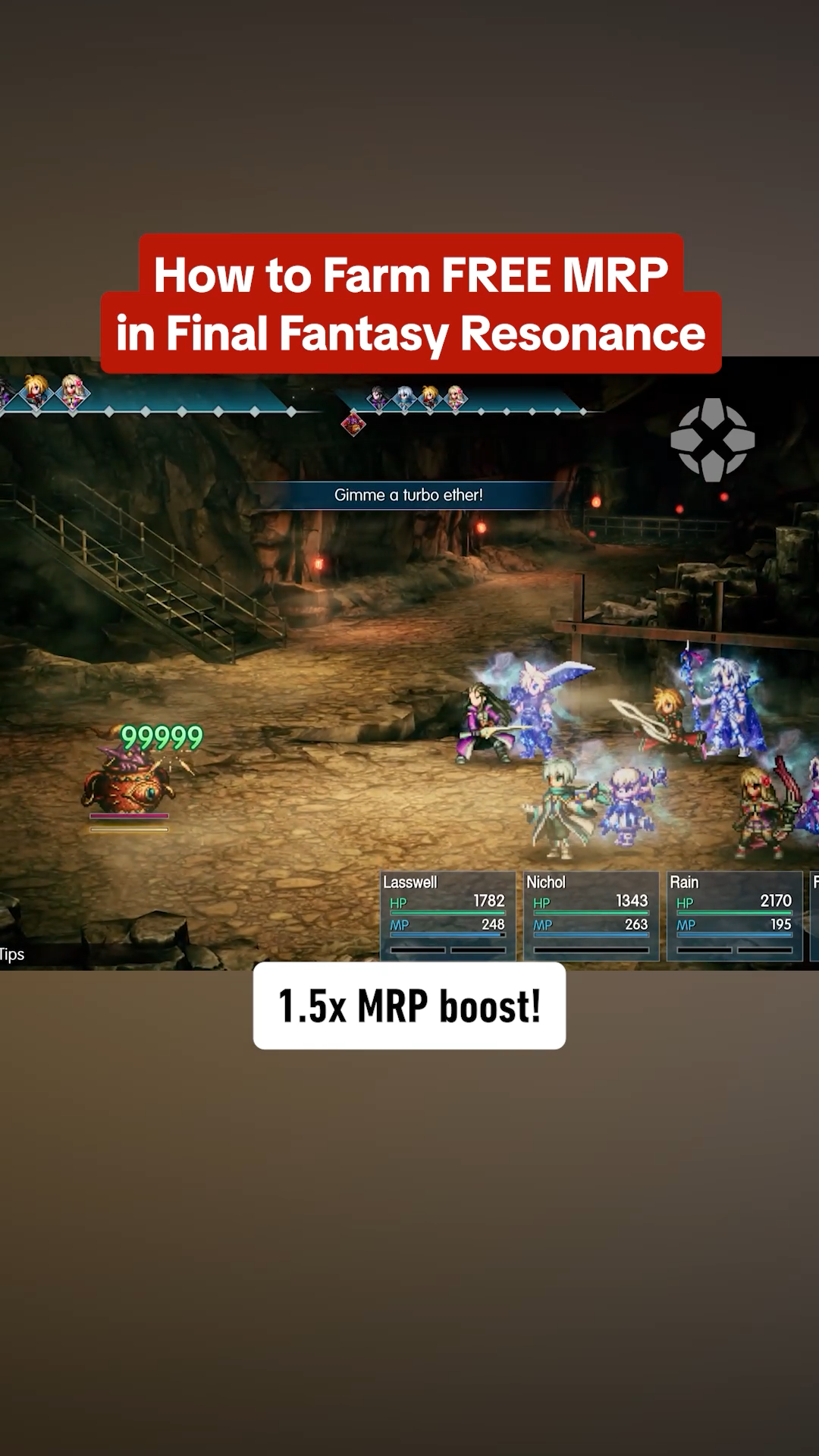 How to farm MRP in Final Fantasy Resonance