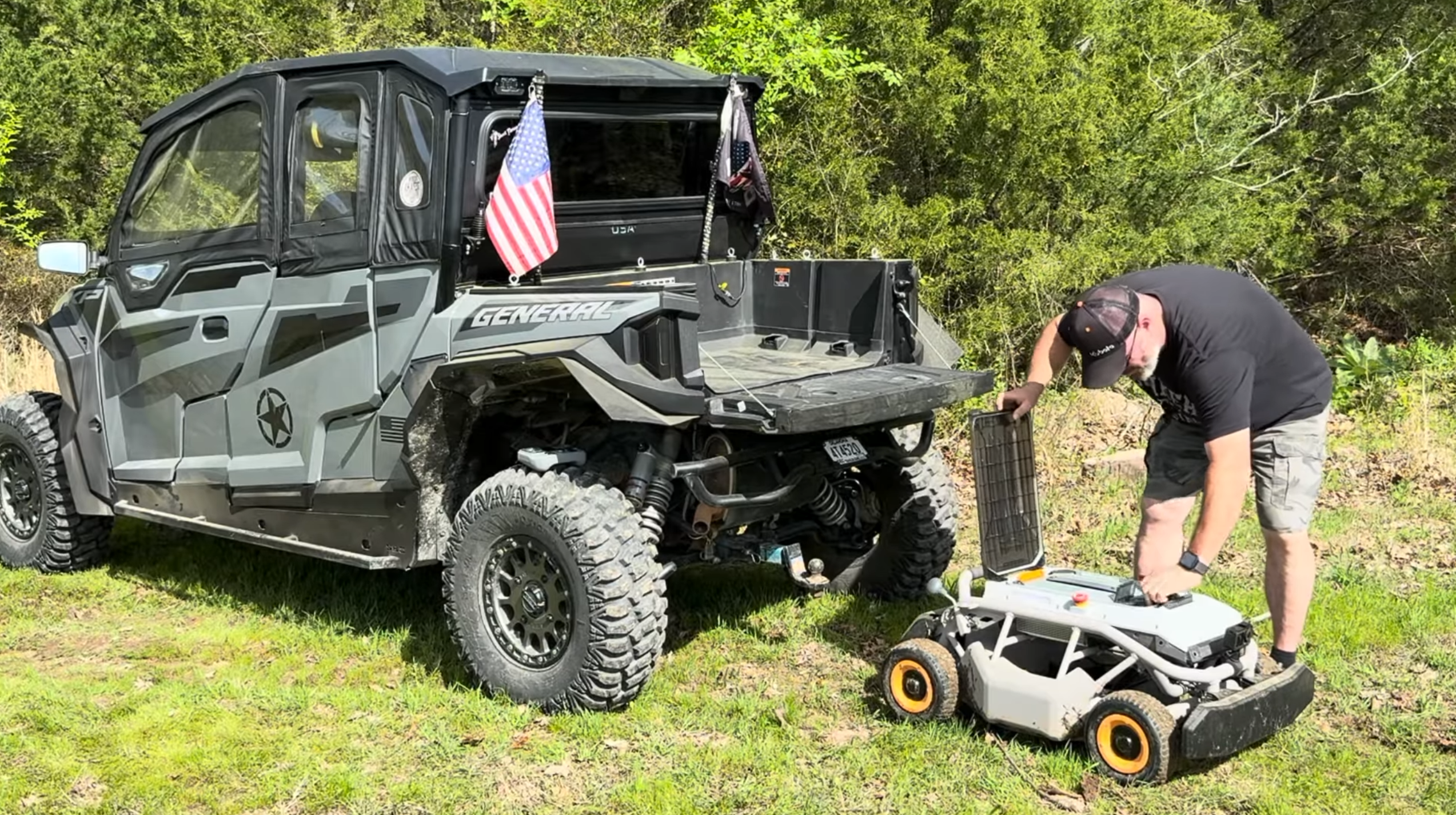 How remote-controlled mower technology works