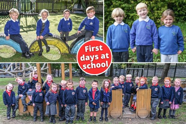 Gallery 2 - Reception class photos from across Wrexham and Flintshire