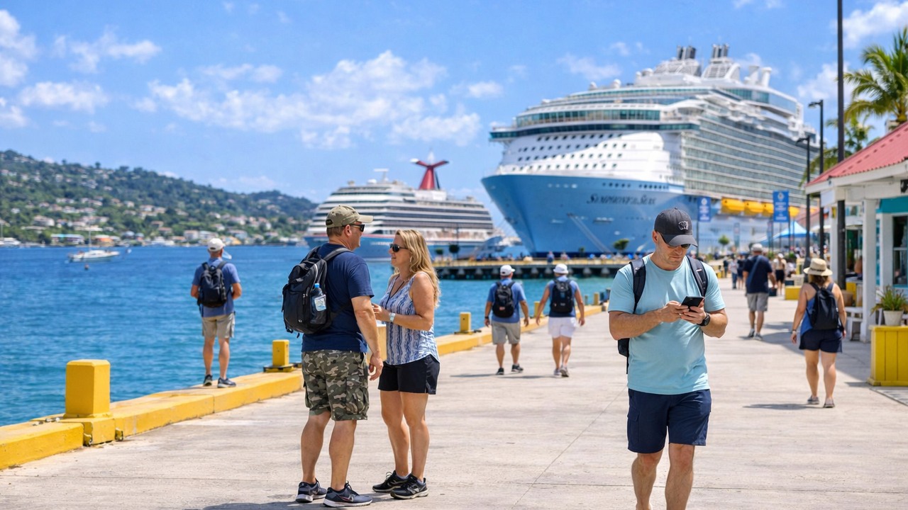 Cruise passengers are missing ships because their phones show the wrong ...