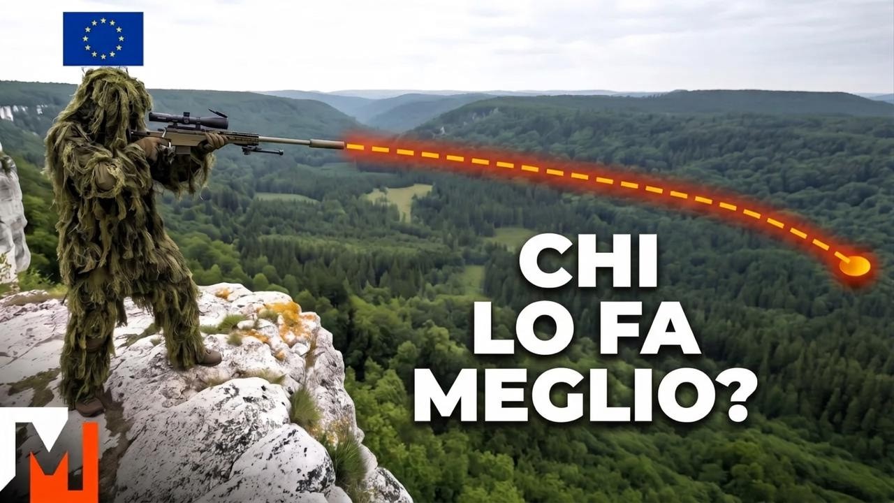 Perché i cecchini statunitensi e quelli europei sono così diversi