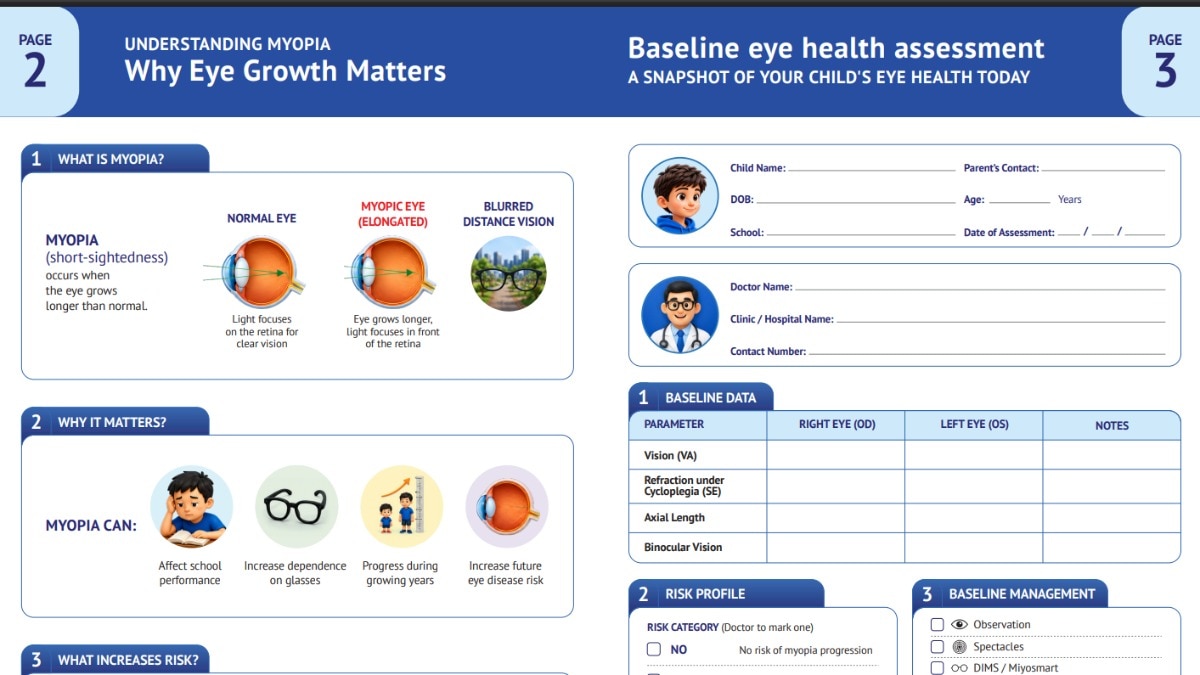 Like a growth chart, but for eyes: India gets a vision growth card for kids