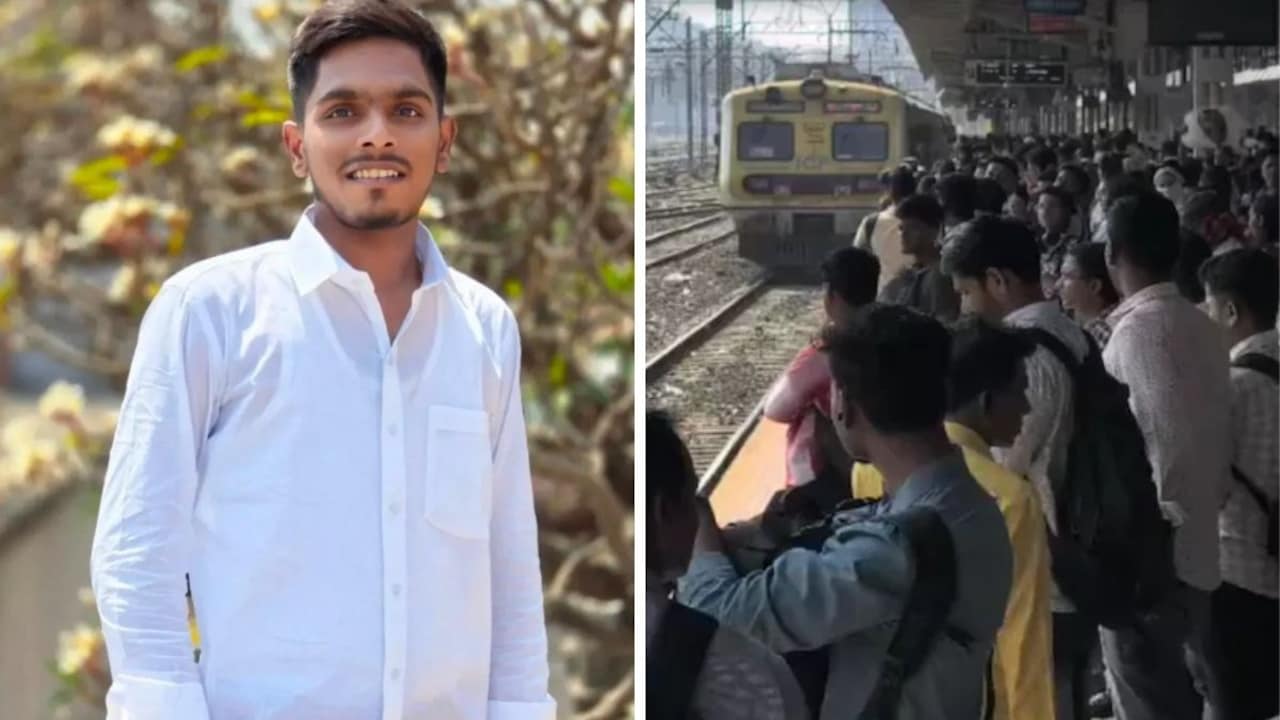 Student gets hit by train while walking on tracks after Mumbai local chaos