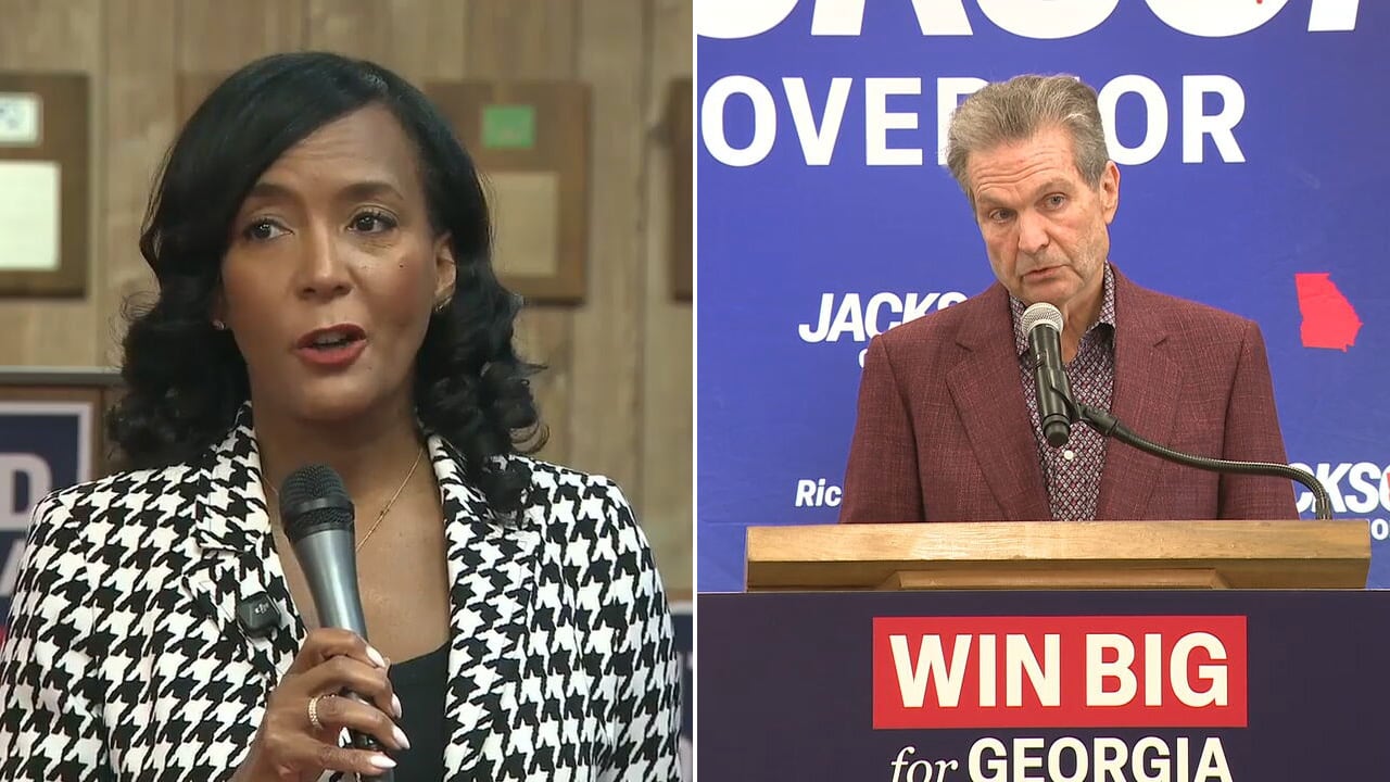 Georgia governor candidates drive home closing arguments with Election ...