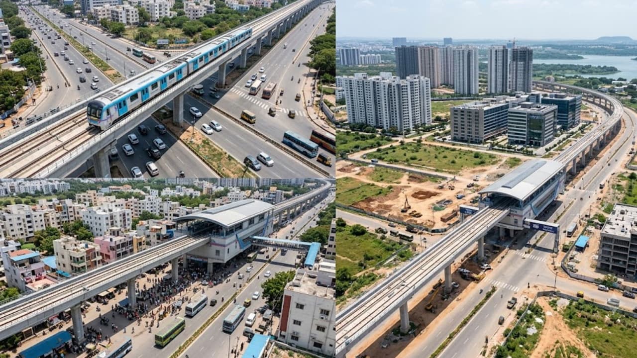 Hyderabad Metro phase 2 gets Centre's nod: Rs 24,269 crore project to ...
