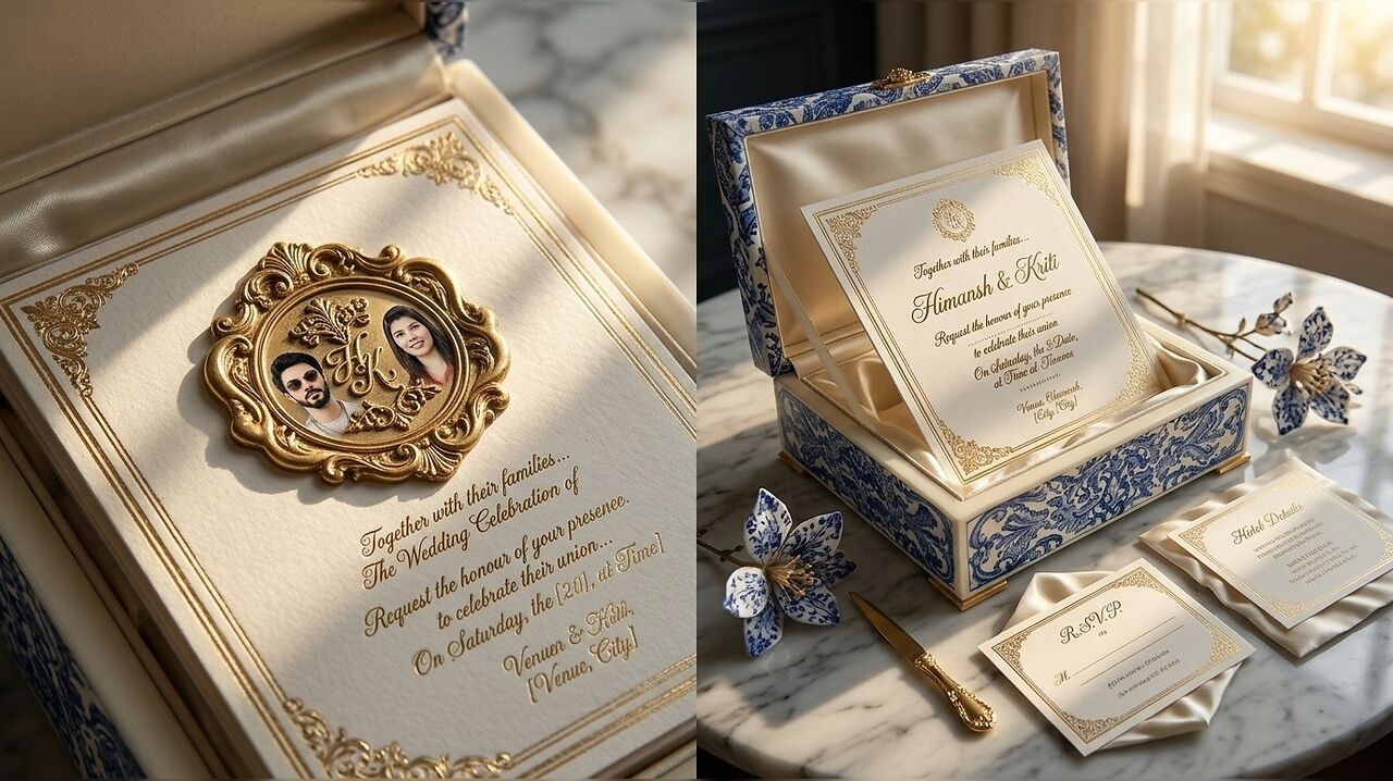 Anirudh Ravichander, Kavya Maran’s wedding reception invitation ...