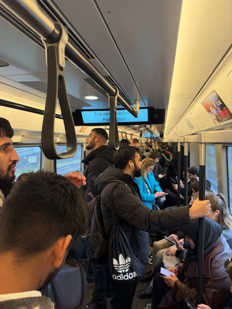 Elizabeth line, Tube and Overground chaos through morning rush hour