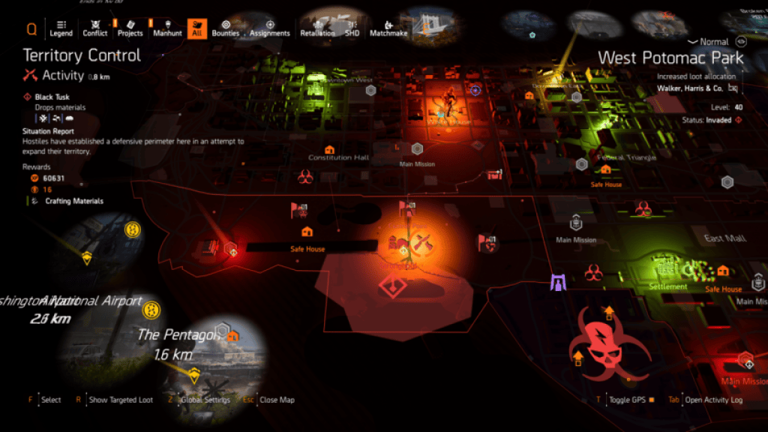The Division 2 Y8S3 Red Horizon week 10 manhunt: Scout 10 solutions