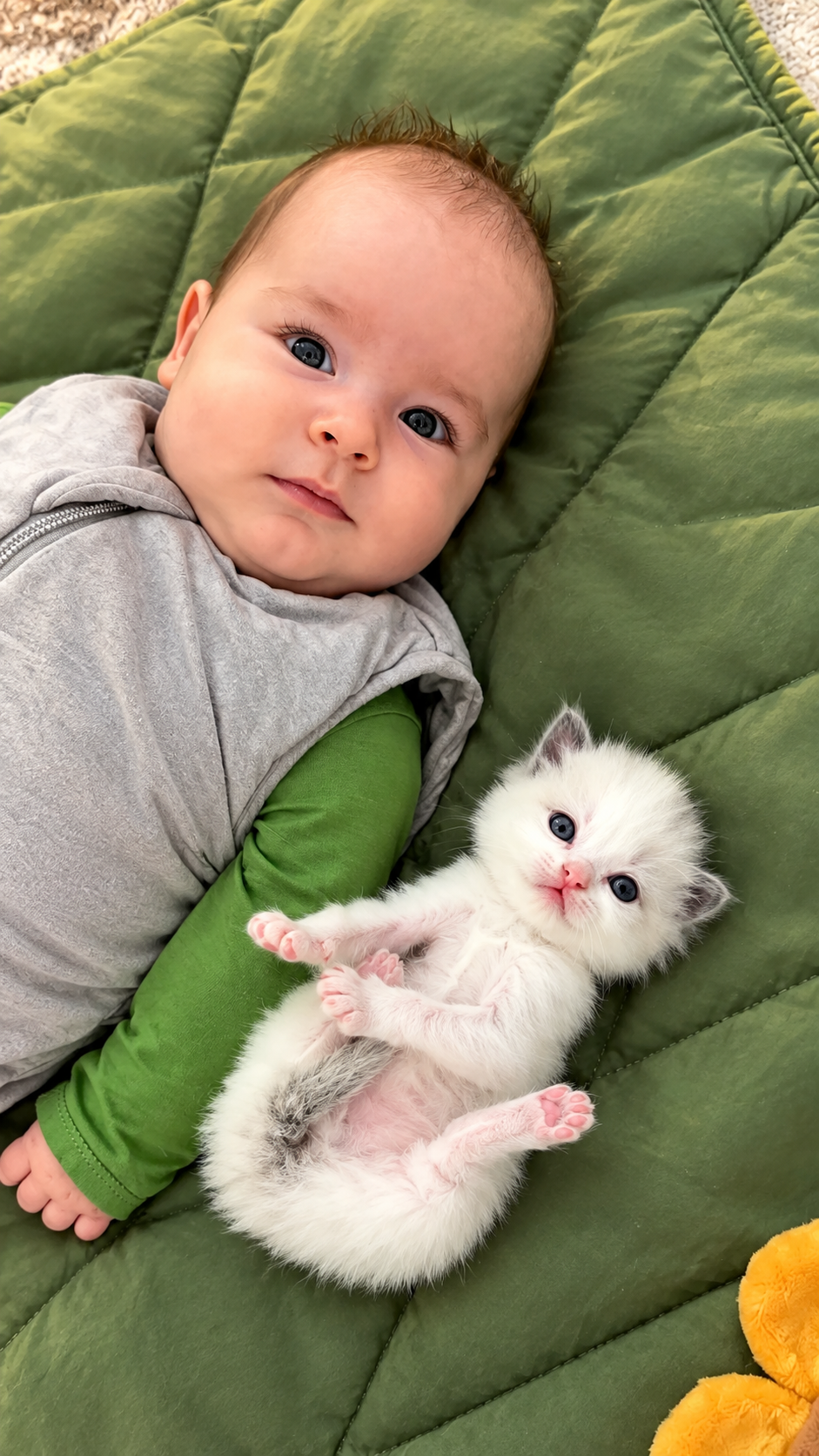 The smallest ragdoll kitten from the litter