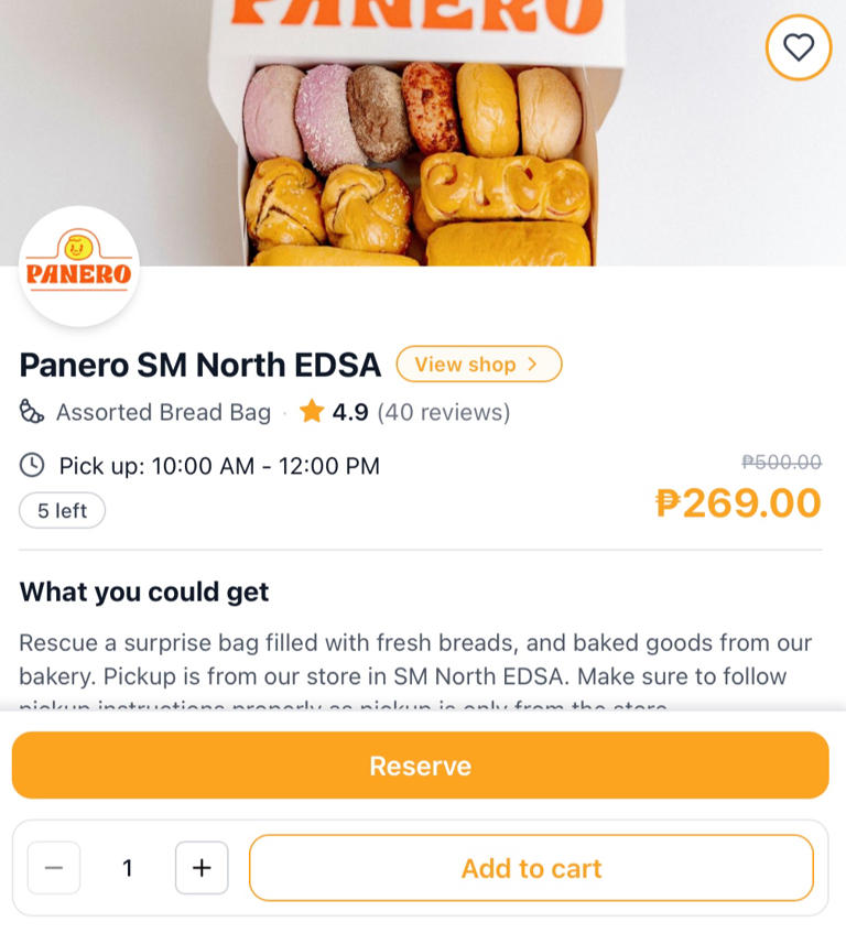 Save up to 70% off: This app turns surplus food into surprise bags