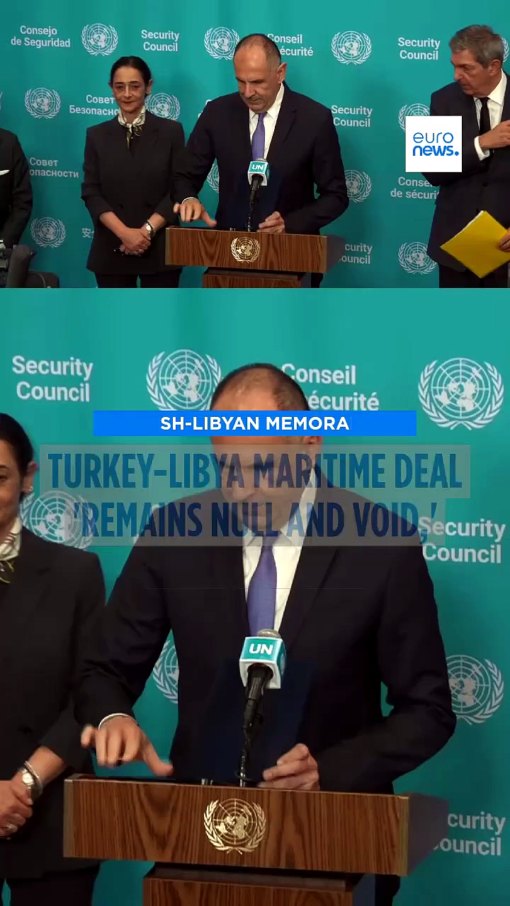 Turkey-Libya maritime boundaries deal remains null and void, Greek ...