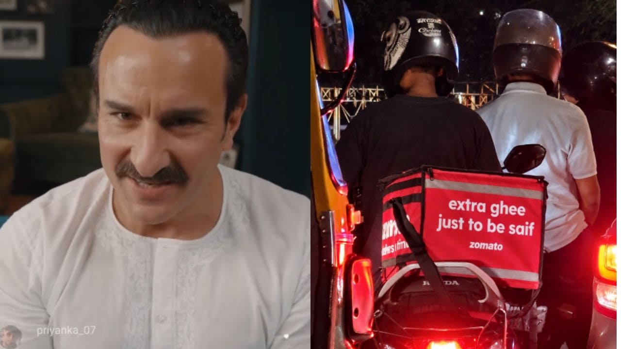 After viral ghee trend, Saif Ali Khan becomes inspiration for Zomato's ...