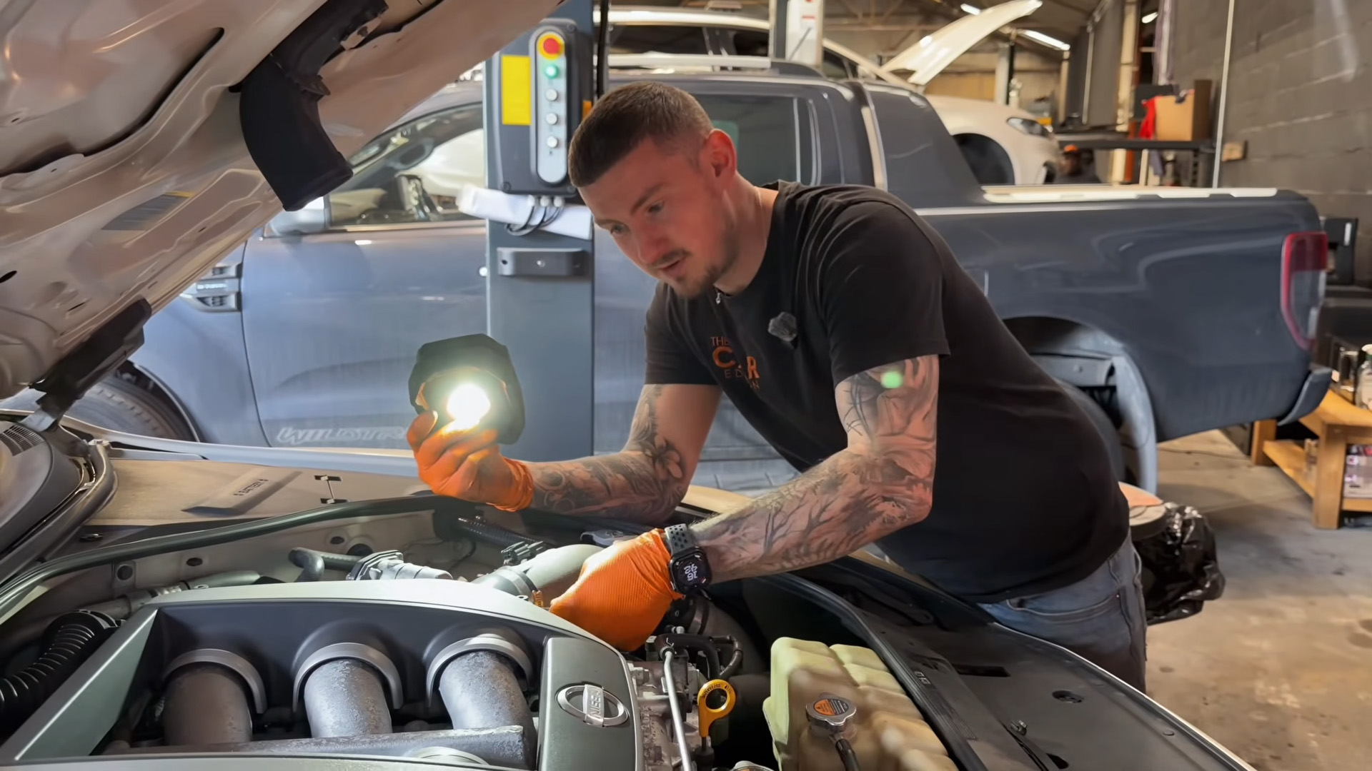 Swapping a Mercedes C63S for a high powered Nissan GT-R