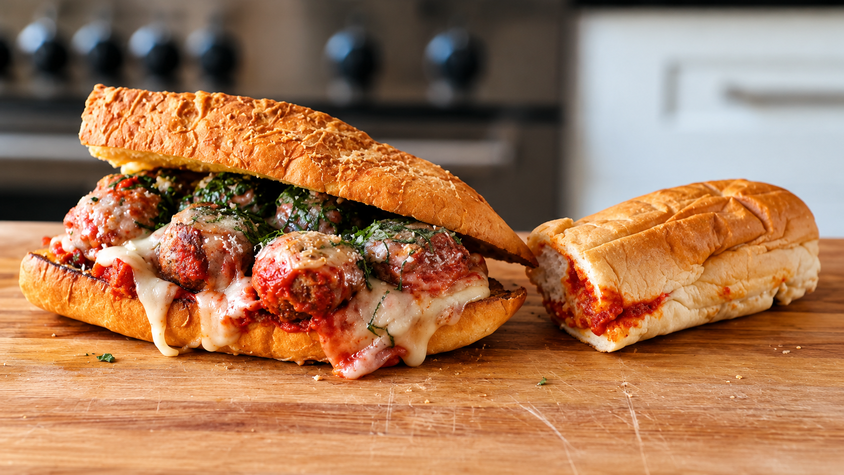 Homemade Subway meatball sub takes the classic sandwich to another level