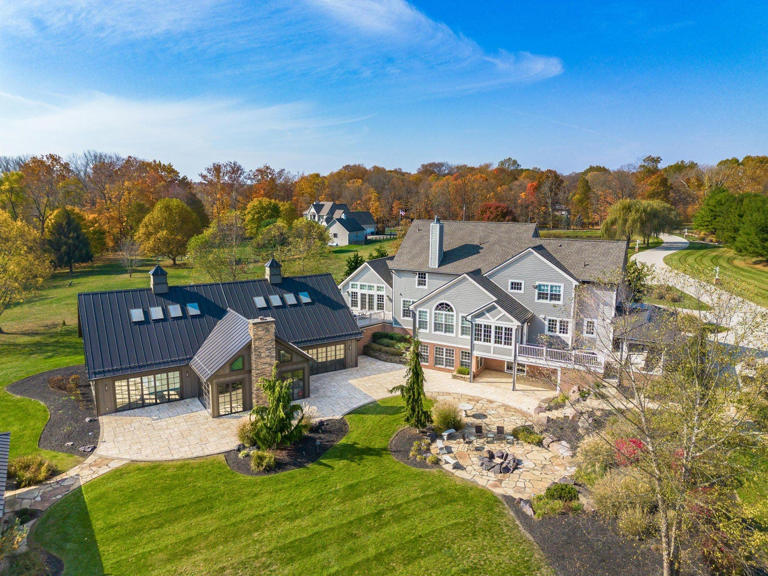 9-acre Pickerington home with resort-like natatorium returns to market