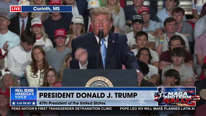 Trump makes bizarre boast about rescuing men’s love lives