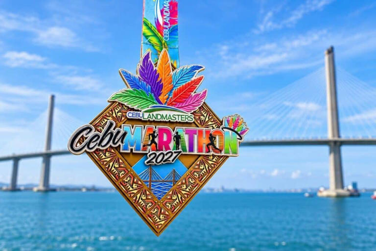Cebu Marathon 2027 finisher medals arrive way ahead of race day