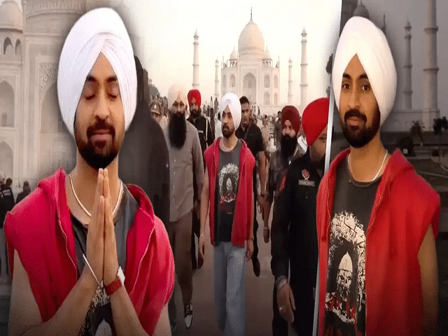 Diljit Dosanjh visits the Taj Mahal ahead of Aura India Tour 2026 ...