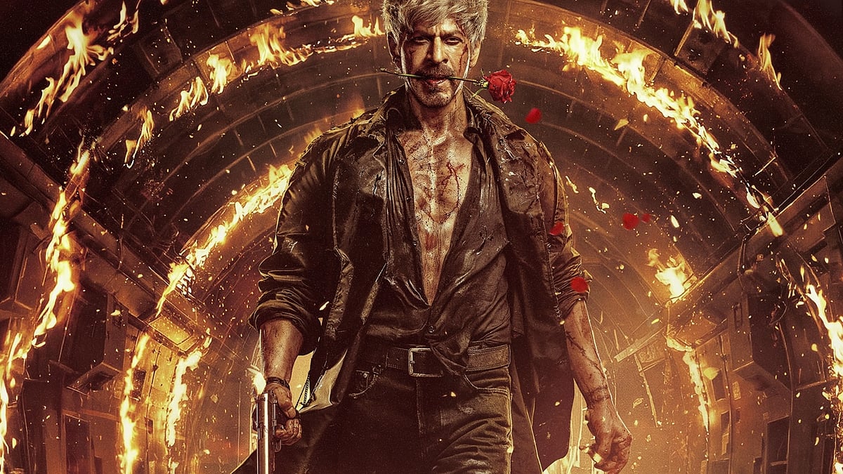 King new poster: Shah Rukh Khan in a 'guns and roses' look
