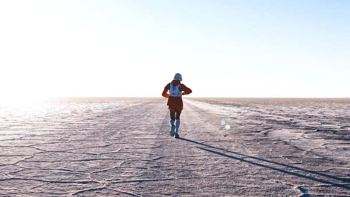 Correr sin ninguna referencia visual