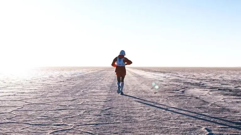 Correr sin ninguna referencia visual