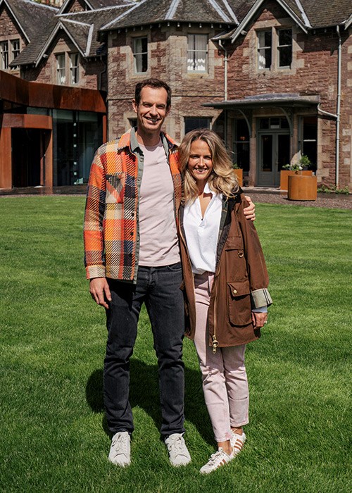 Kim and Andy Murray land TV show about their ambitious hotel project