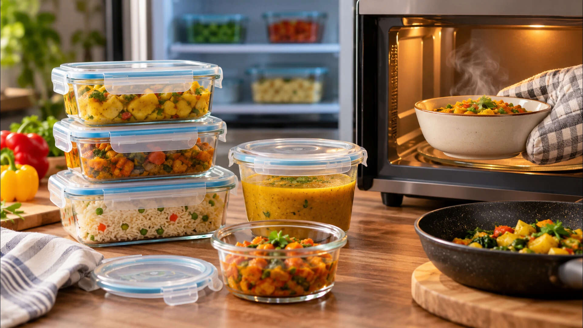 How to store and reheat vegetarian leftovers safely at home