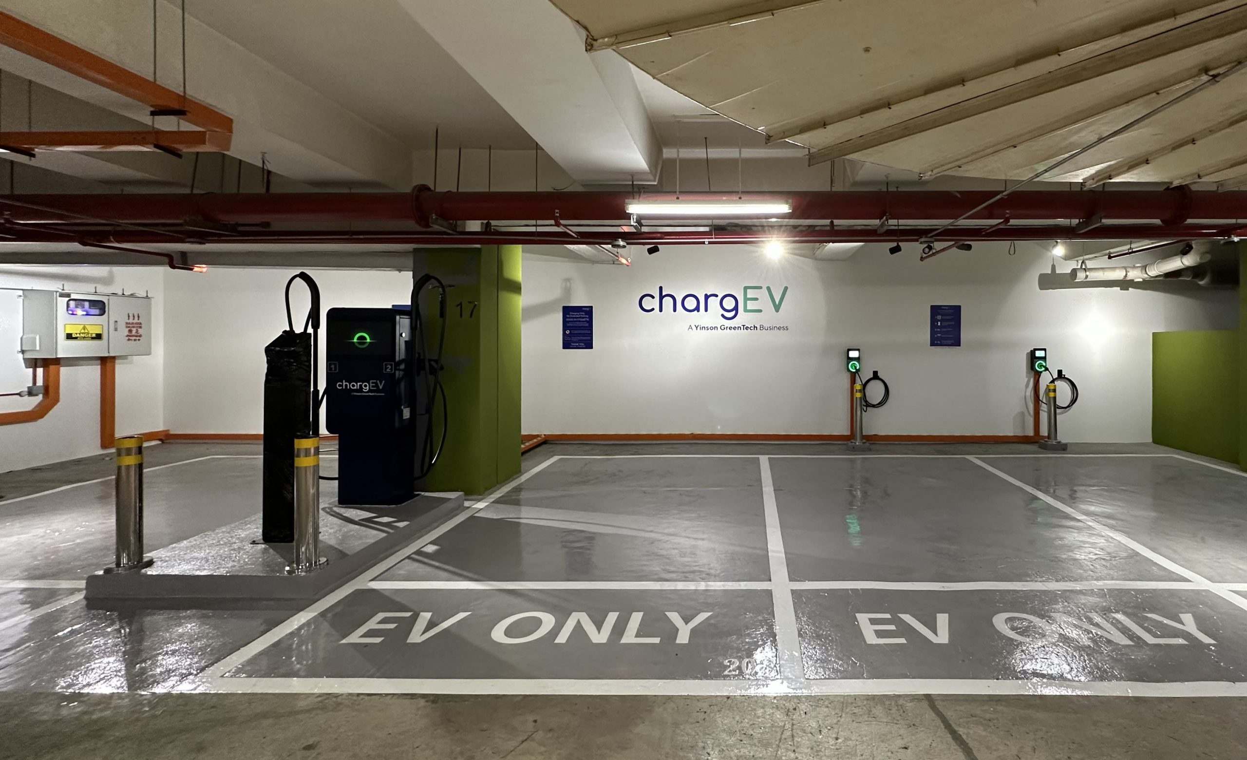 ChargEV deploys four EV charge points at The Starling Mall basement carpark