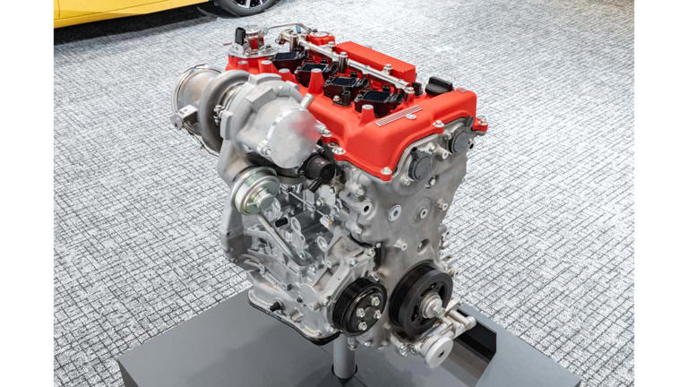Toyota is testing its new inline-four engine in the GR86