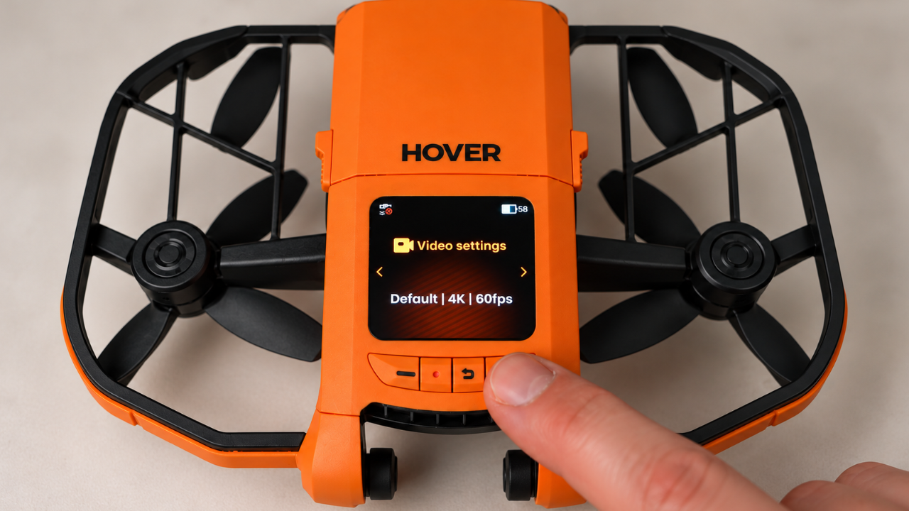 HoverAir Aqua best settings and essential tips